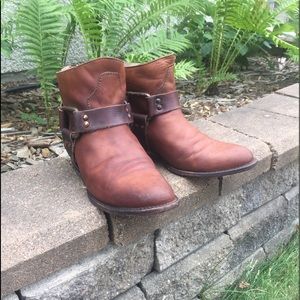 Freebird Phlow Leather Boots Size 8 Made in Mexico